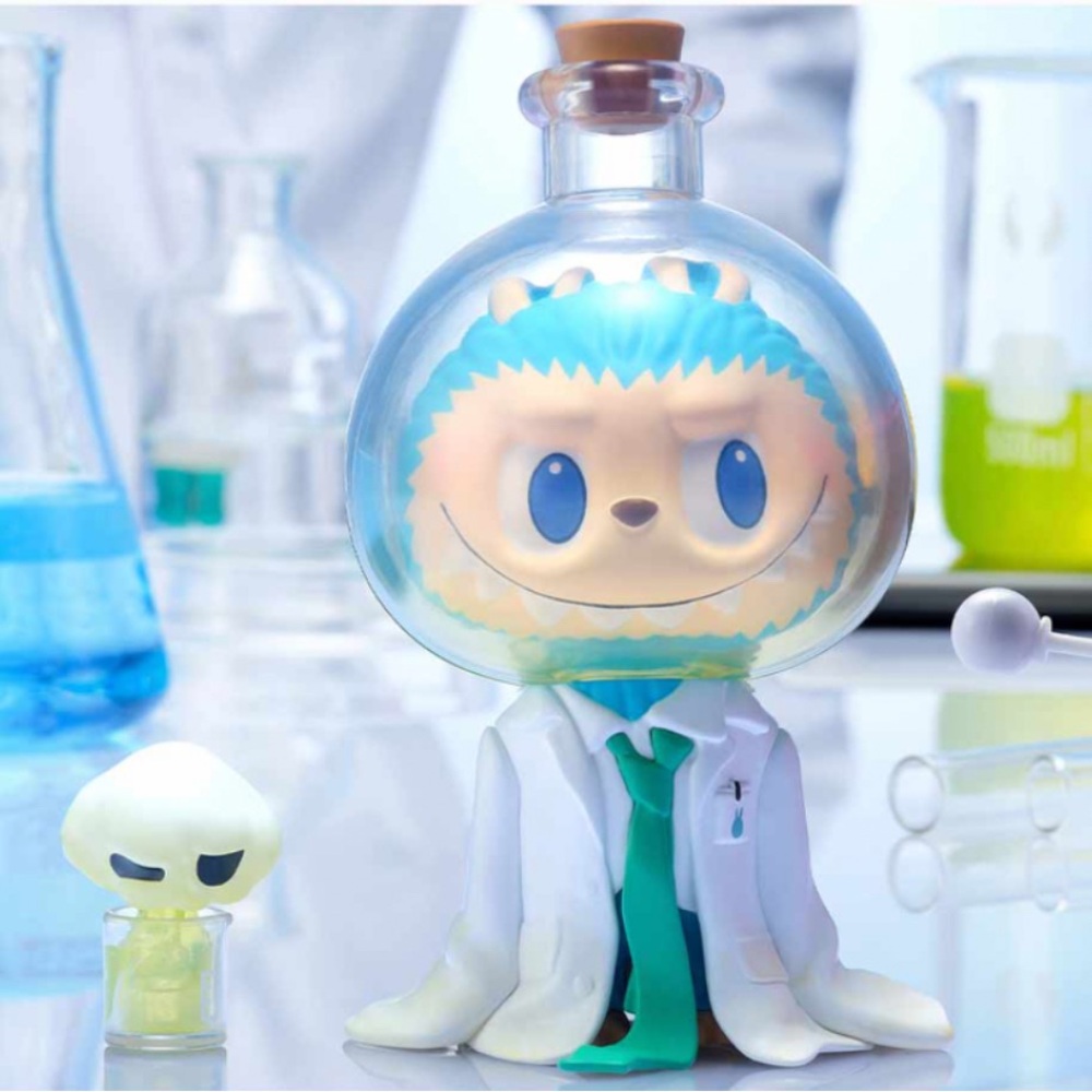 THE MONSTERS Almost Hidden POP MART LABUBU AUTHENTIC FLASK